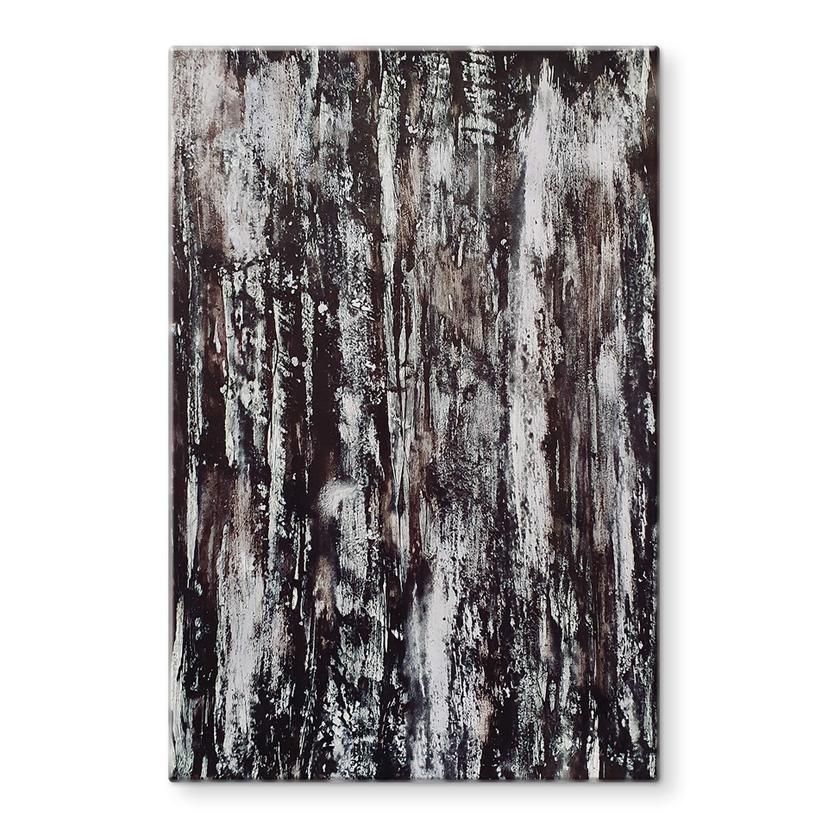 Tableau sur verre Zamart - Lignes abstraites