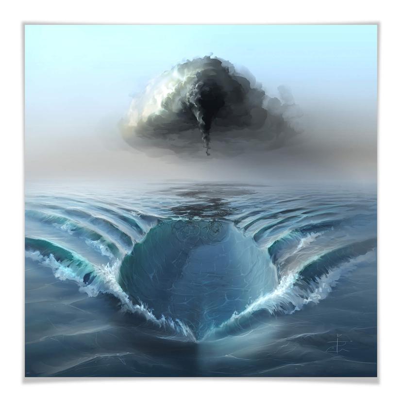 Póster aerroscape - Barco fantasma