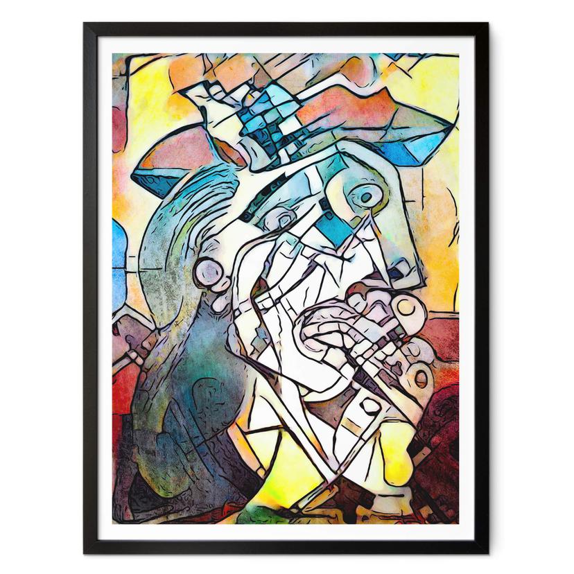 Póster Zamart - Homenaje a Picasso - La Mujer