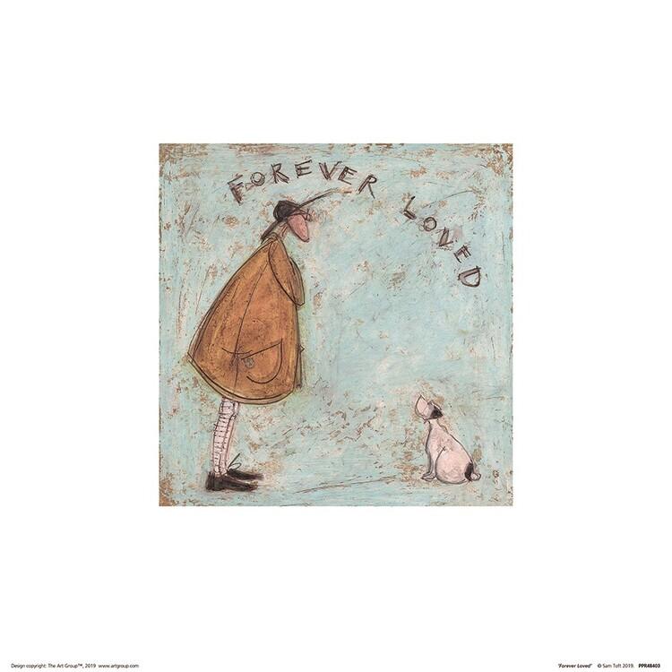 Plakat Sam Toft - Forever Loved kunsttryk, Sam Toft (30 x 30 cm)