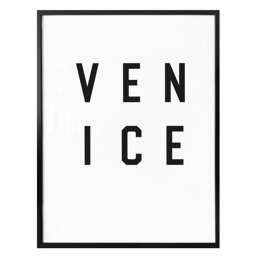 Póster - Tipografía Venecia