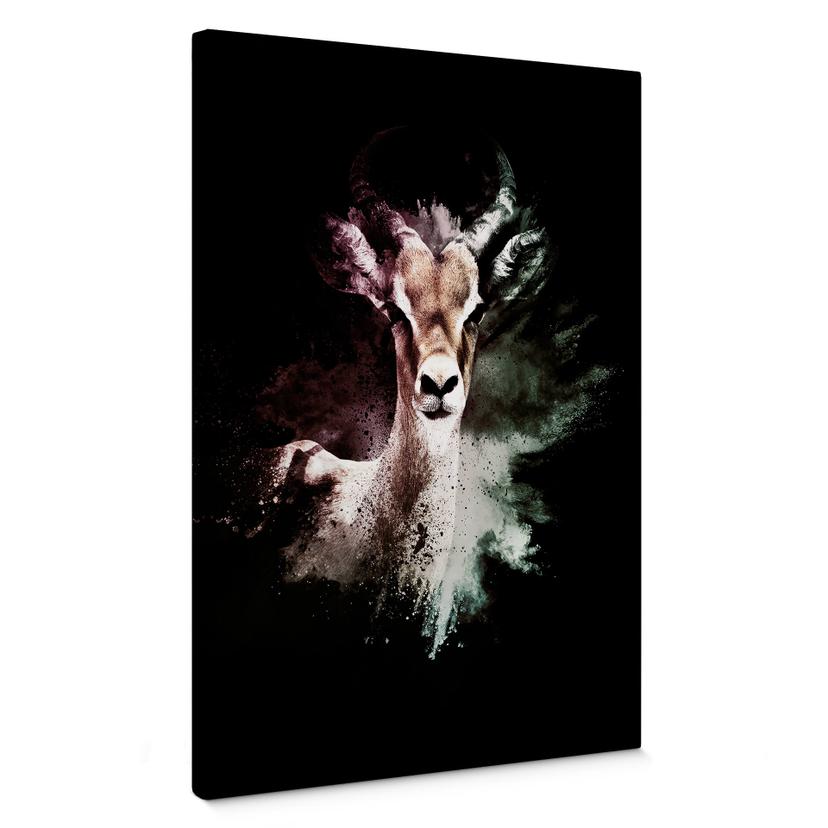 Canvasbillede - Hugonnard - Wild Explosion: Antilope