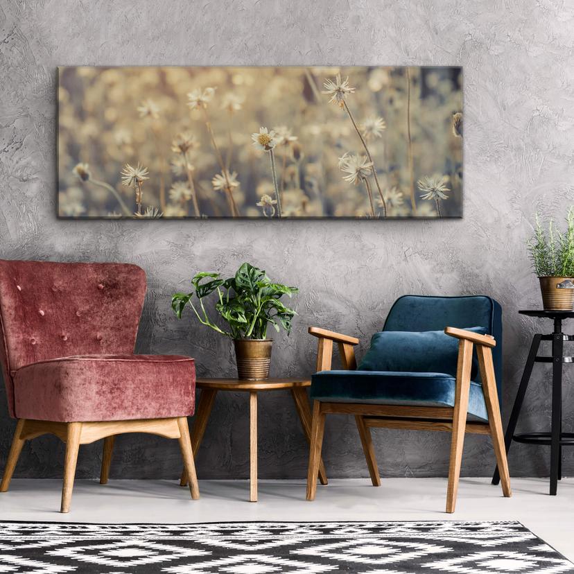Tableau en verre acrylique Mexican Daisy - Panorama