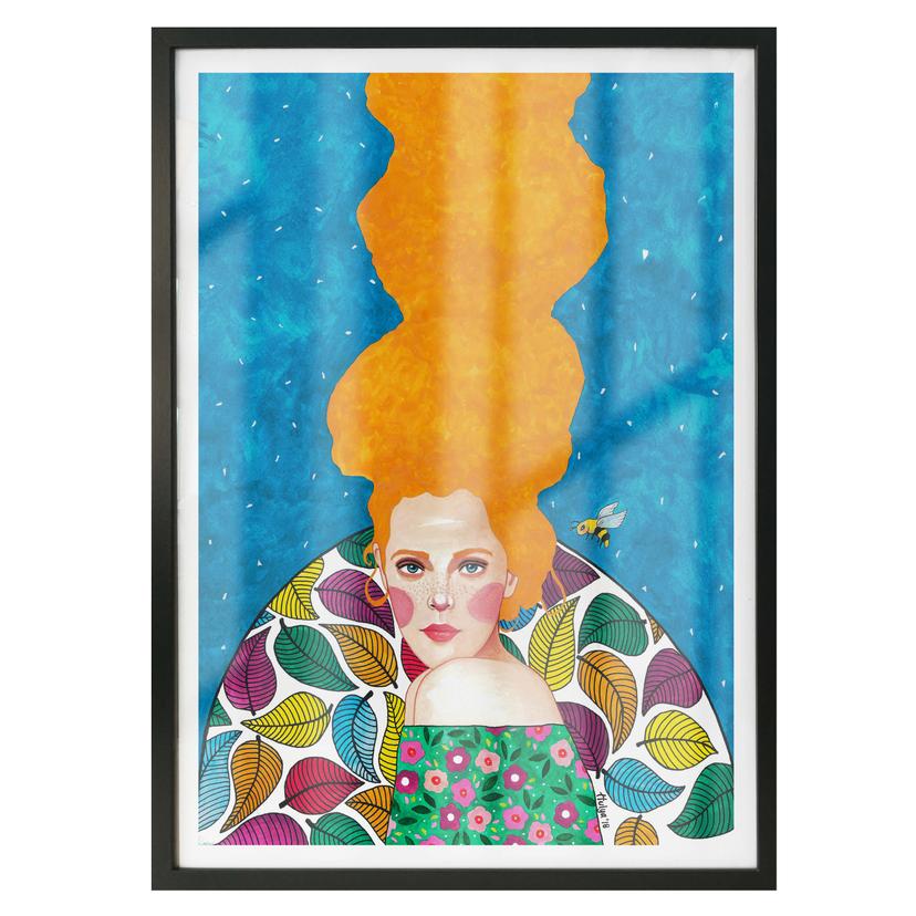 Poster Hülya - Jolie inconnue