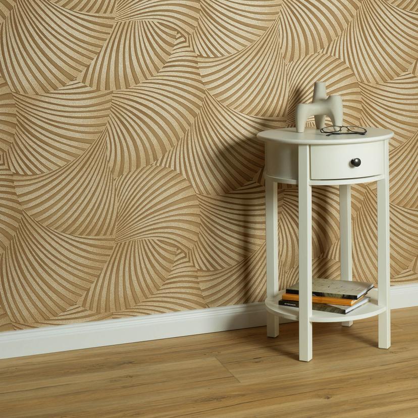 Guido Maria Kretschmer grafisk tapet Twill Fashion for Walls 5 gold