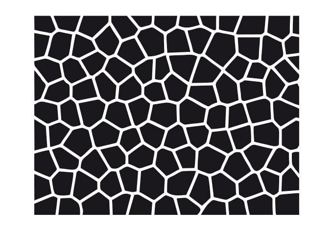 Mosaik fönsterdekor
