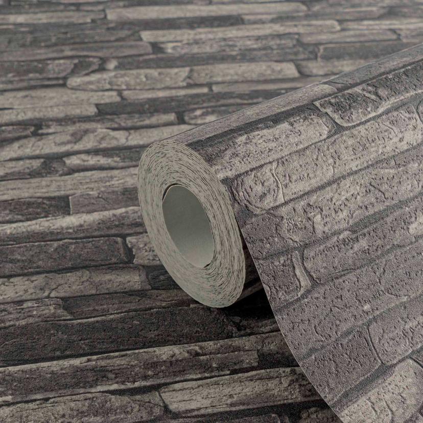 Carta da parati - Best of Wood`n Stone 2 nero