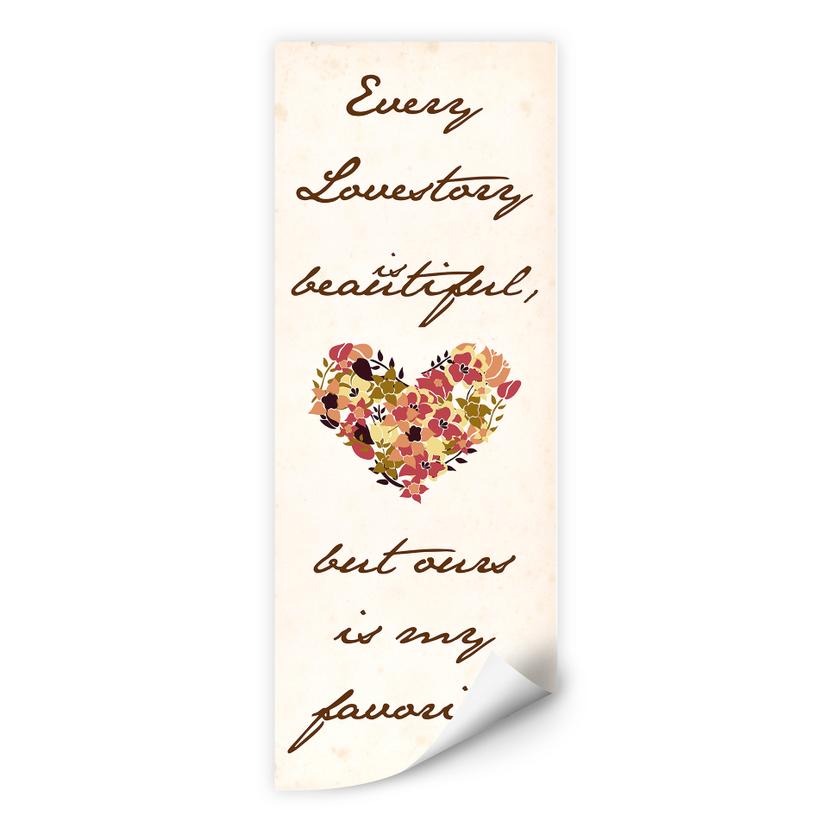 Muurprints Every Love Story...