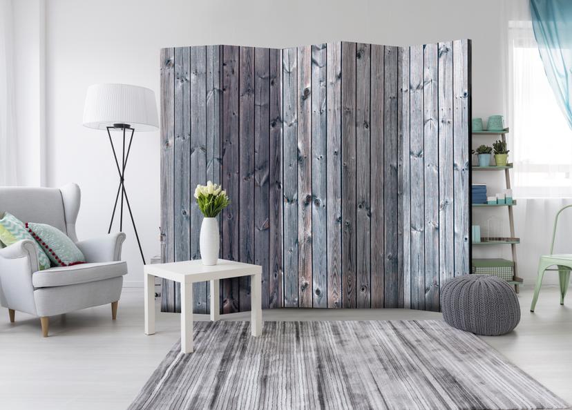Divisorio - Eleganza rustica, 5 pezzi - 225x172 cm
