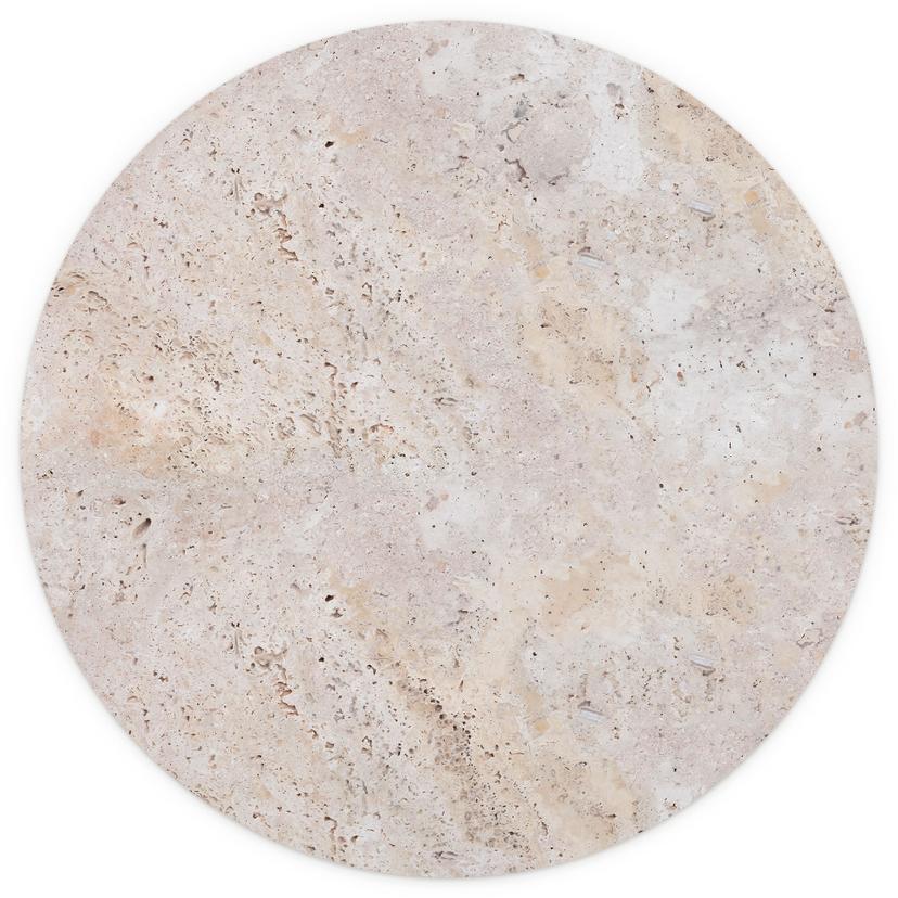 Fotomurale in pietra beige - Pictufy Studio - Round - carta da parati in tessuto non tessuto/carta d