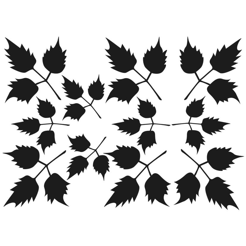 Sticker mural - Set Feuilles #14