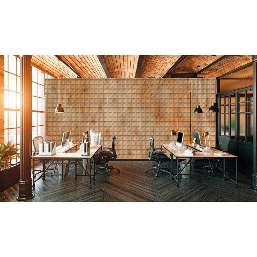 Architects Paper Papier peint photo Atelier 47 Square Wood