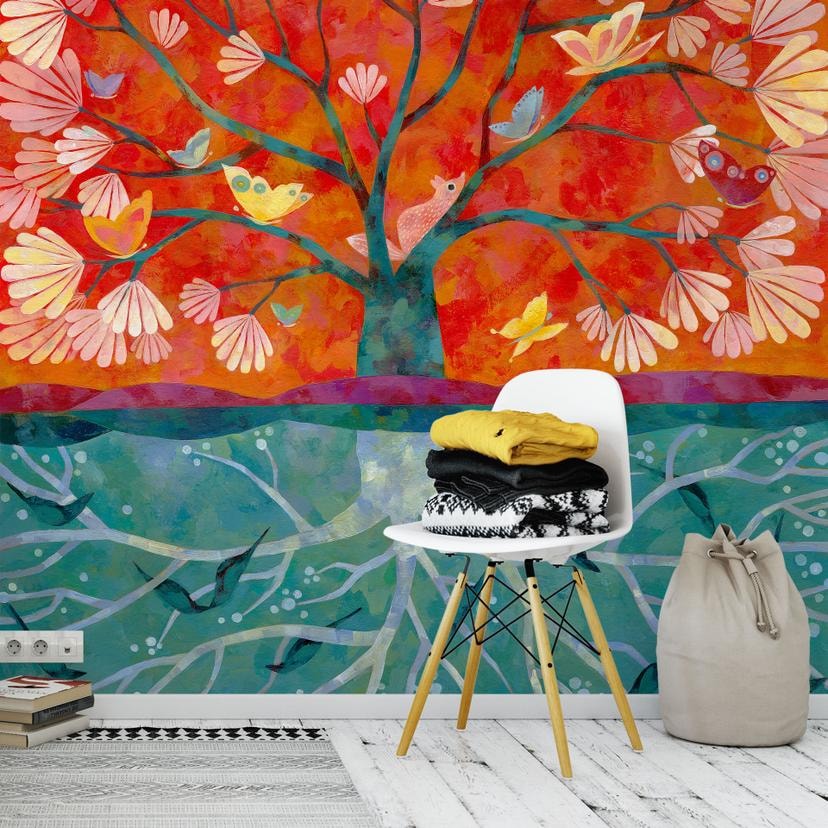 Papier peint photo Blanz - Arbre de Vie