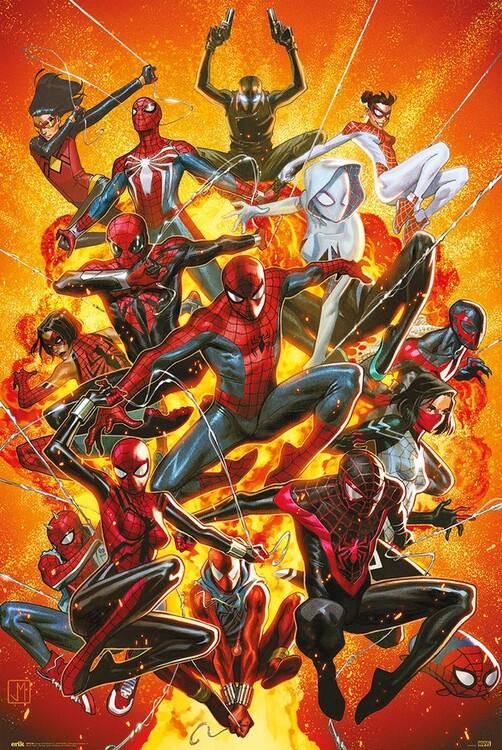 Poster, film poster Marvel - Spider-Verse 61x91,5 cm