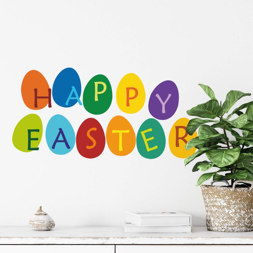 Happy Easter wallsticker