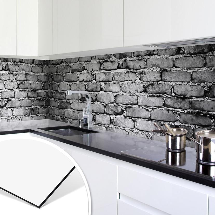 Revêtement pour cuisine - Alu-Dibond - Mur 04