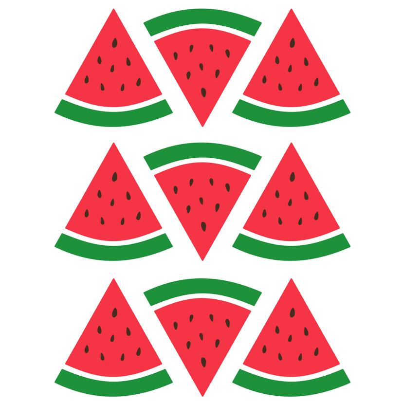 Adesivo murale Set di cocomeri