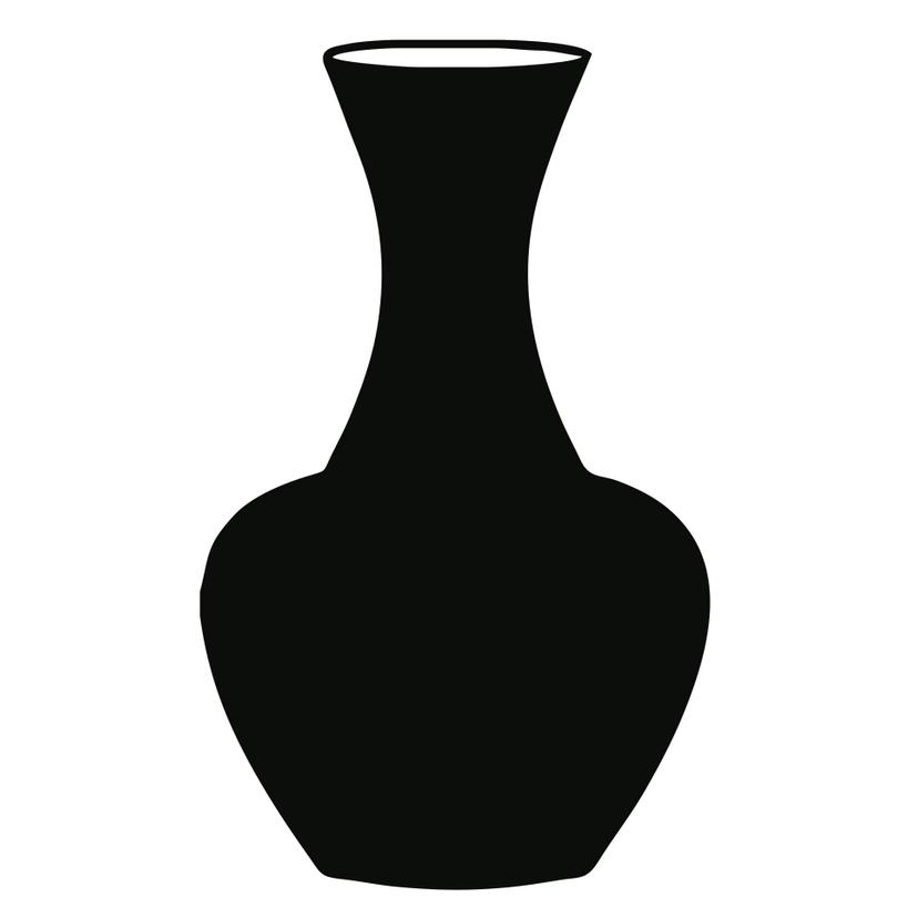 Sticker mural - Vase #02