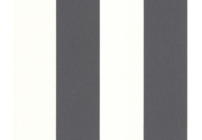 A.S. Création - carta da parati in TNT Elegance 2, colore mgrigio, bianco