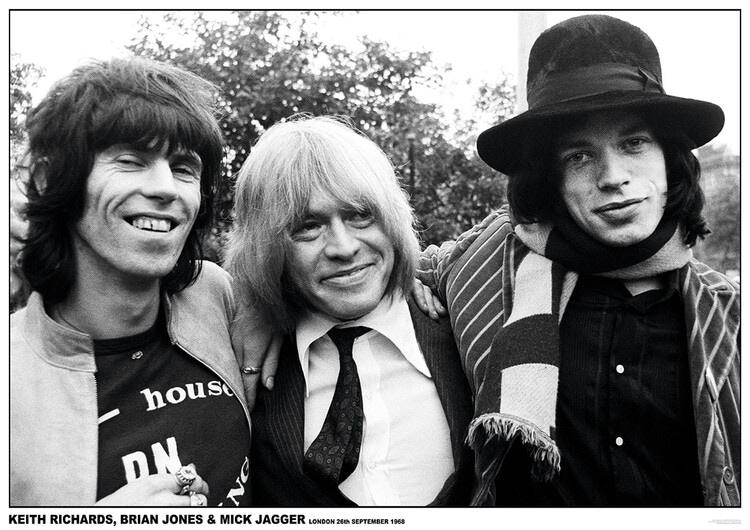 Plakat Rolling Stones - London 1968, plakat (84,1 x 59,4 cm)
