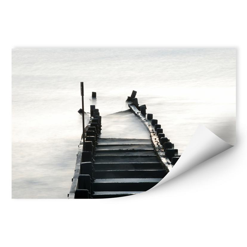 Zelfklevende Poster Way to Nowhere