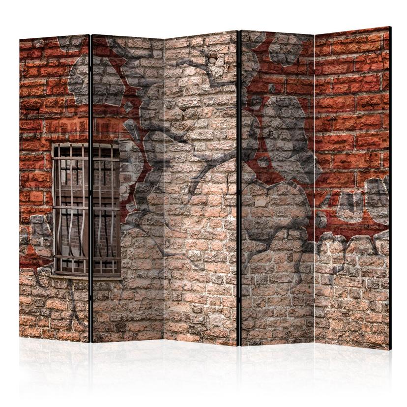 Schermo divisorio - Rompere il muro, 3 pezzi