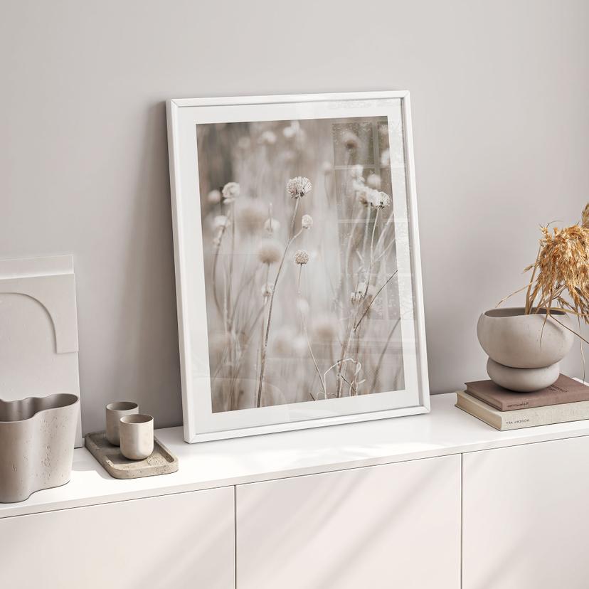Poster Torkade blommor i mjuka toner - Annie
