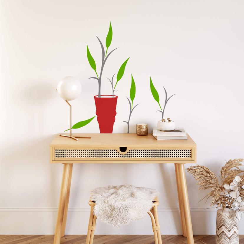Sticker mural - Set Feuilles #06