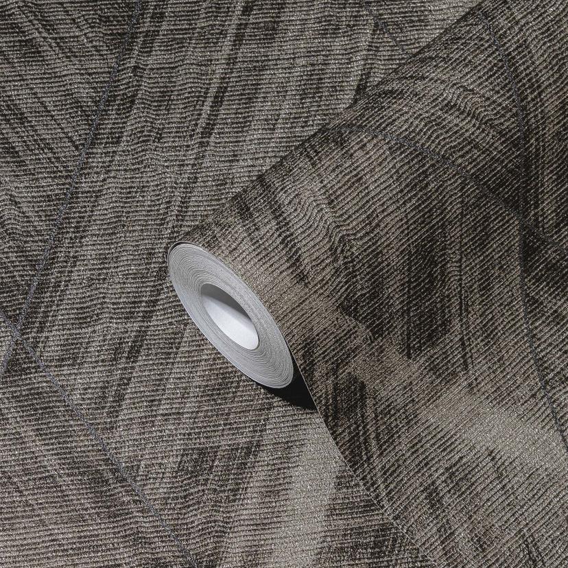 Mönster tapet svart geometrisk non-woven tapet grafisk design tapet sovrum