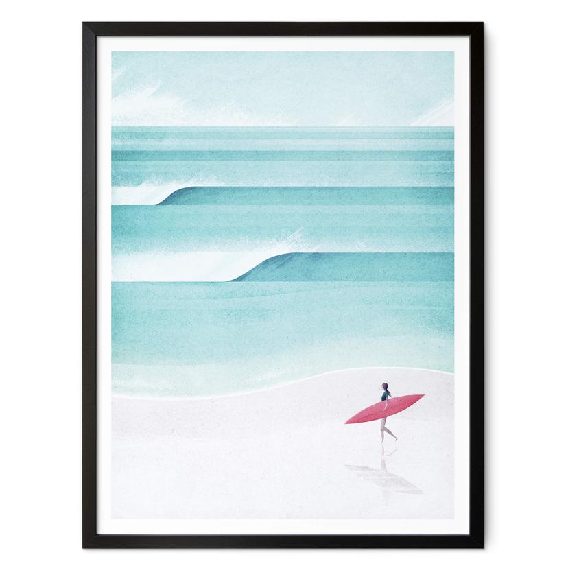 Póster Rivers - Surf Girl