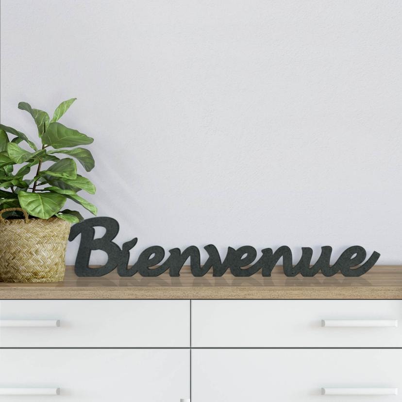 MDF bogstaver - Bienvenue