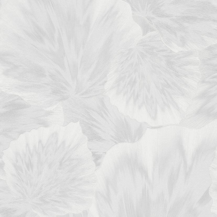 Papel pintado no tejido con Muestras gráficas en blanco