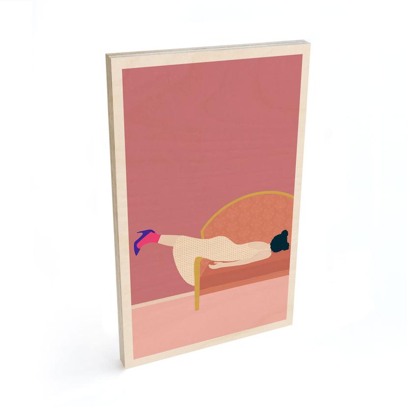 Cuadro de madera Maddies Mood - Jota de jai