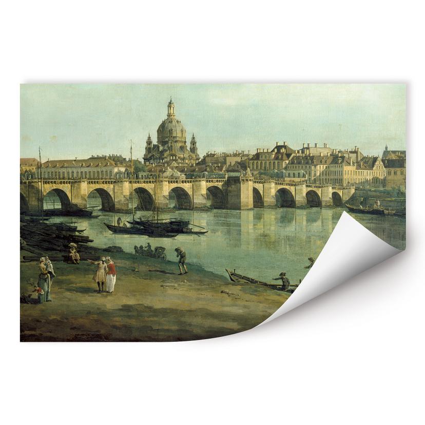 Wallprint W - Canaletto - Dresden vom rechten Elbufer