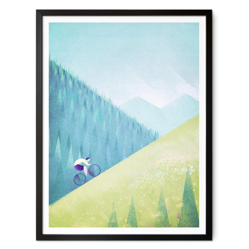 Póster Ríos - Les Pyrénées
