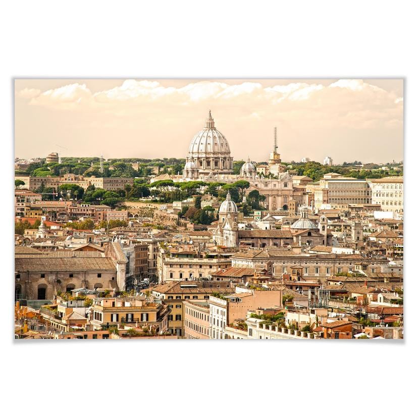 Poster - Rome en panorama