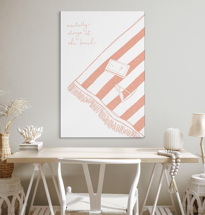 Stampe per pareti che desiderano spiaggia e mare - Soley - Alu-Dibond