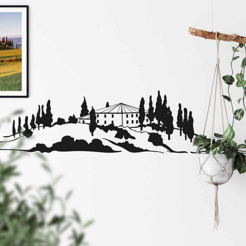 Sticker mural - Toscane 2