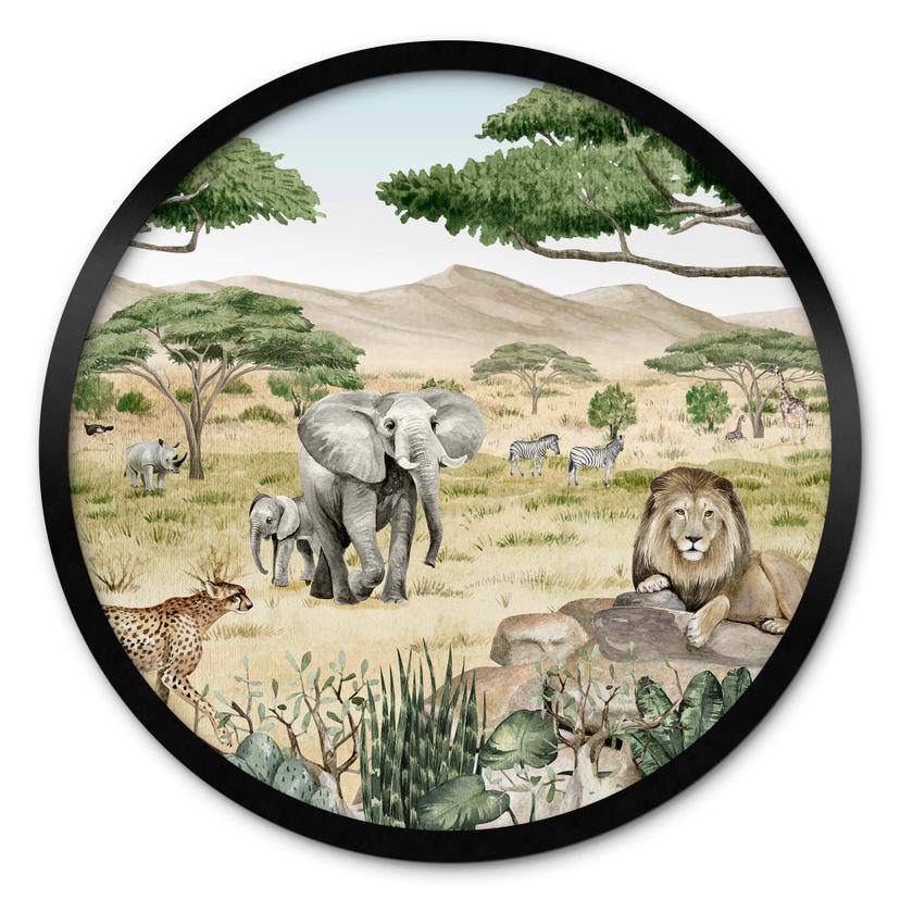 Poster Kikki Belle - Savane