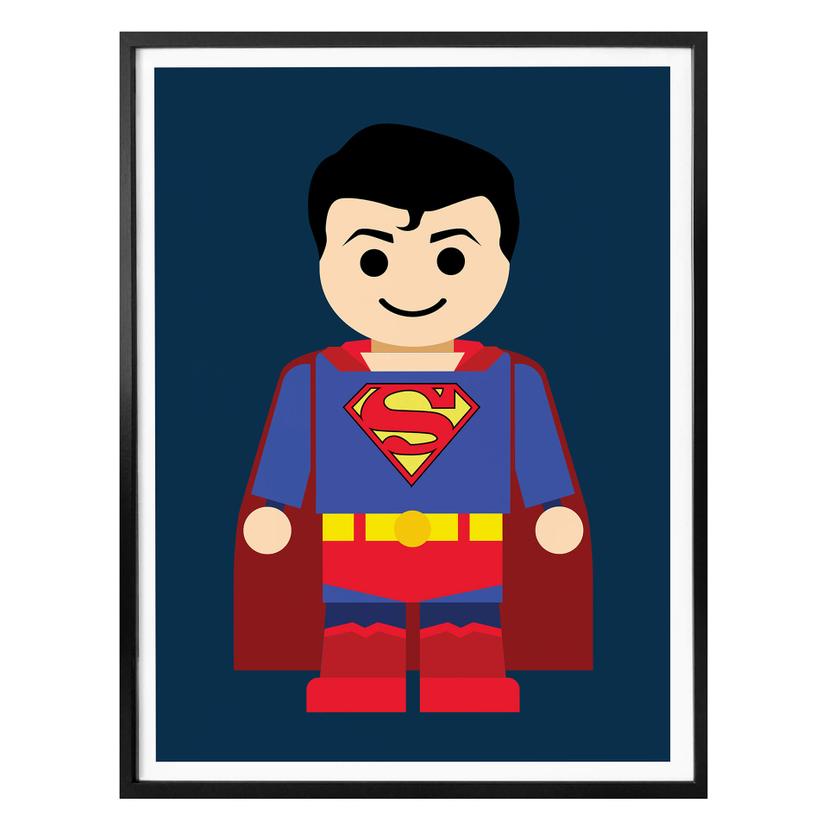 Plakat - Gomes - Superman legetøj