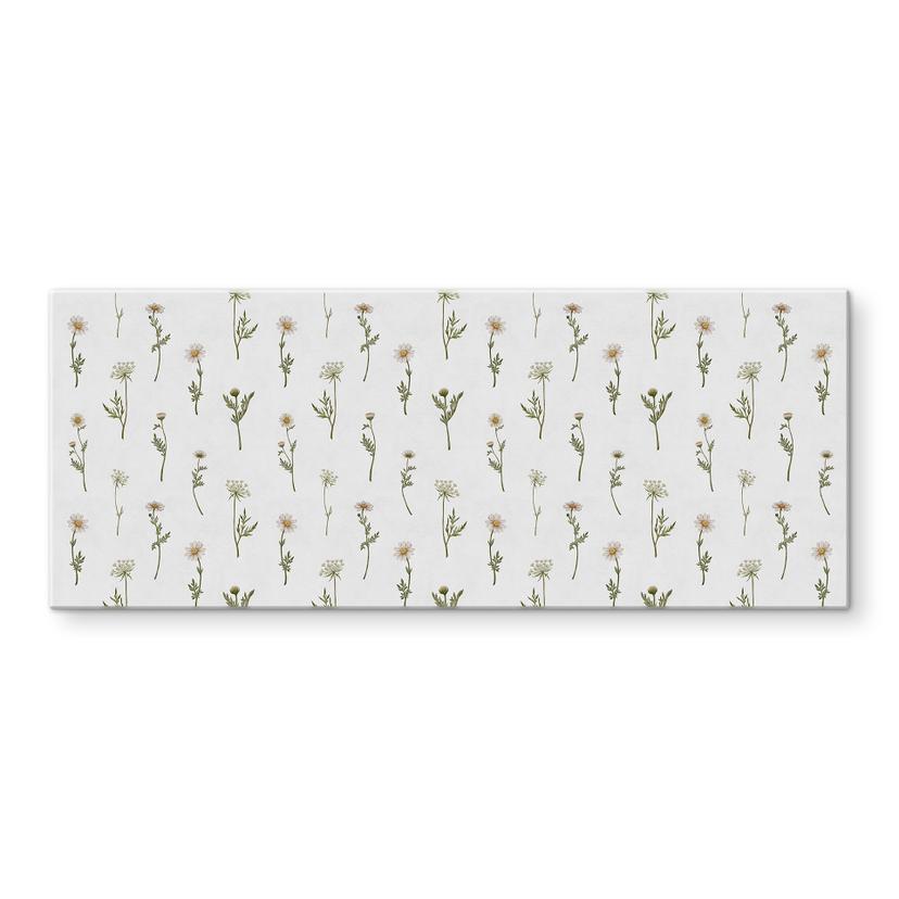 Pannello paraschizzi Splashback prato romantico con fiori di campo - Kikki Belle - Panorama