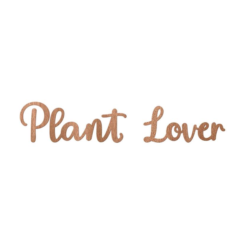 Decoro in legno Plant Lover