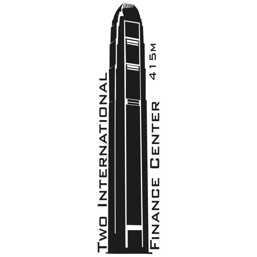Adesivo murale - International Finance Centre