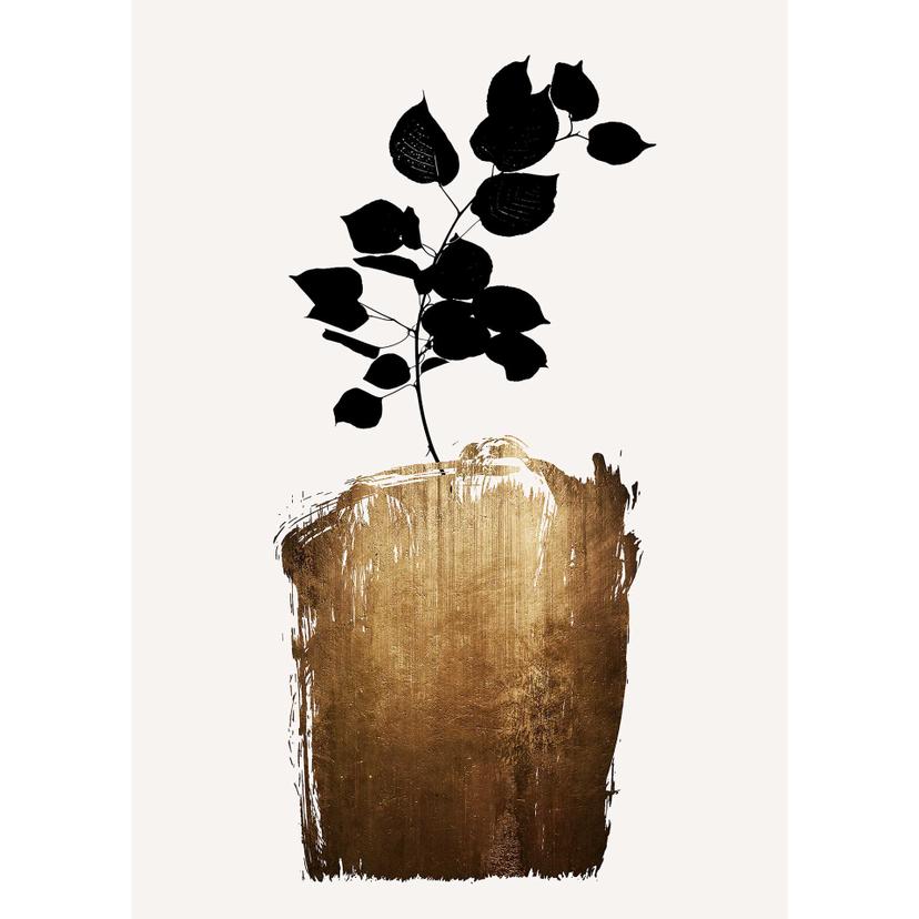 Livingwalls papier peint photo ARTist Golden Scabiosa