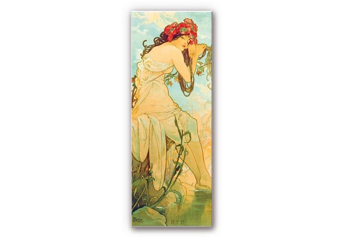 Tableau Forex - Mucha - Les saisons : l'été 1896