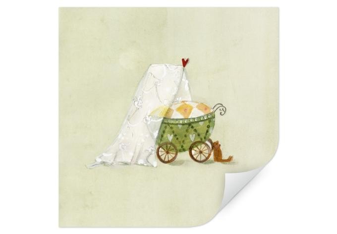 Wallprint Leffler - Wiegenglück
