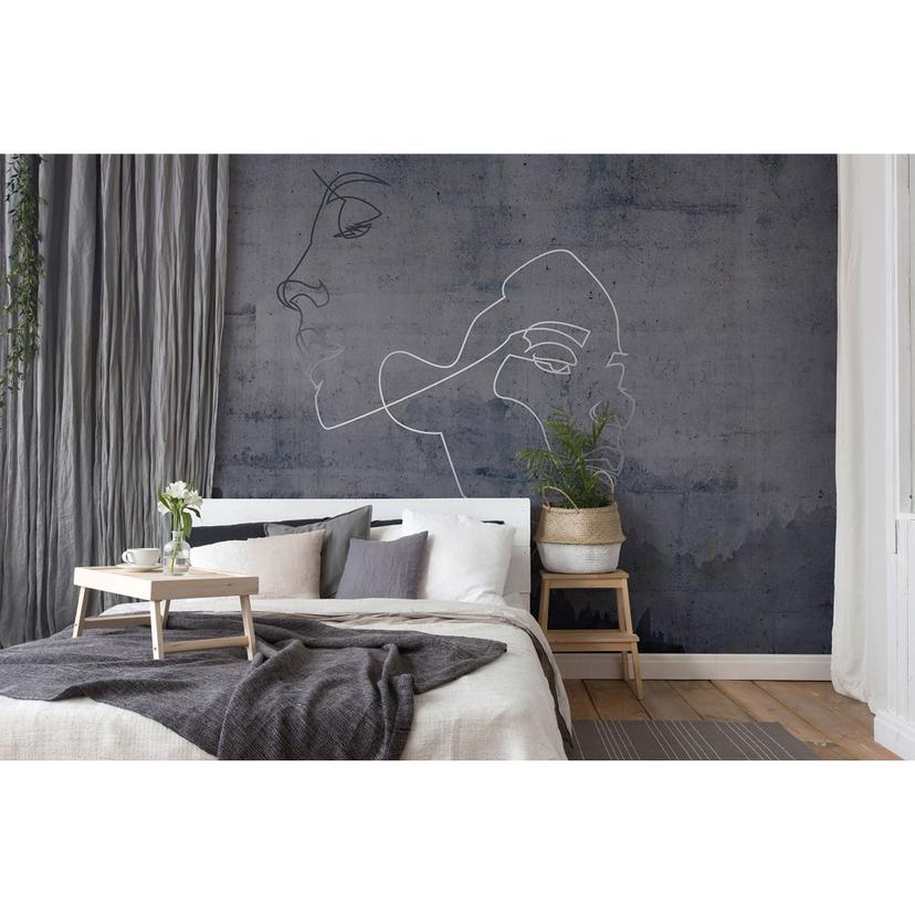 Architects Paper Papier peint photo Atelier 47 Silver Outline forêt