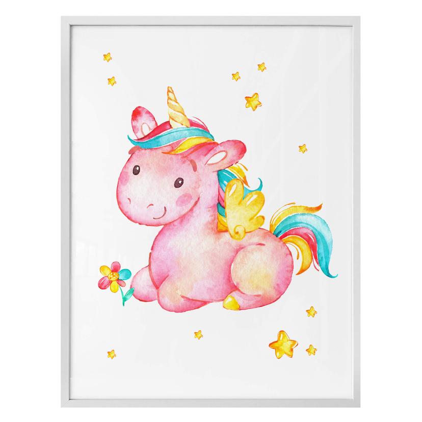 Poster Pinky la licorne