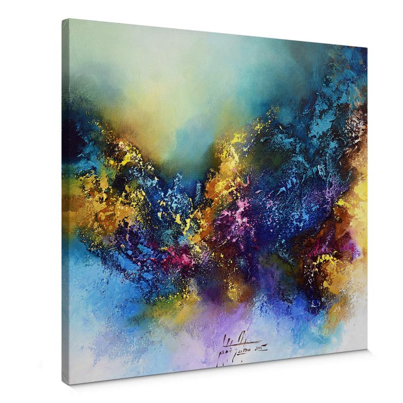 Tableau sur toile Fedrau - Lumière polaire 01