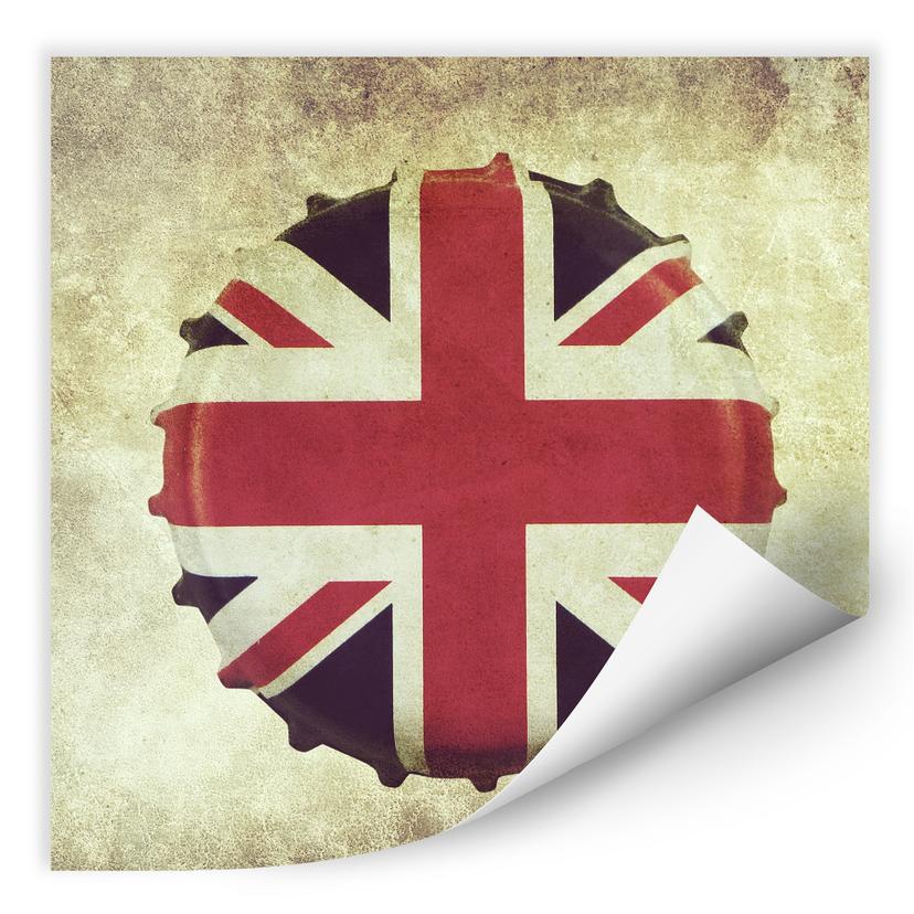 Zelfklevende Poster  Britse Kroonkurk